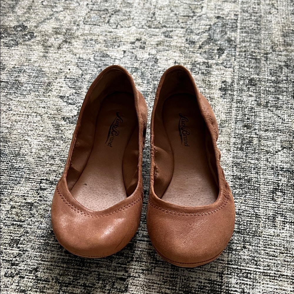 Lucky Brand Brown Flats